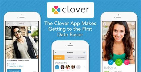 clover dating app advertisement